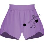 Girls Flowy Overlay Shorts Thumbnail