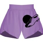Girls Flowy Overlay Shorts Thumbnail