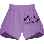 Girls Flowy Overlay Shorts Thumbnail
