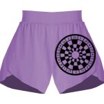 Girls Flowy Overlay Shorts Thumbnail