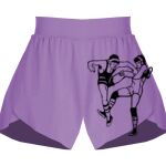 Girls Flowy Overlay Shorts Thumbnail