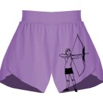 Girls Flowy Overlay Shorts Thumbnail