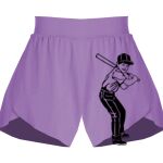 Girls Flowy Overlay Shorts Thumbnail