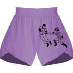 Girls Flowy Overlay Shorts Thumbnail