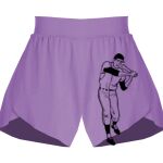 Girls Flowy Overlay Shorts Thumbnail