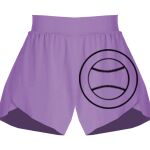 Girls Flowy Overlay Shorts Thumbnail