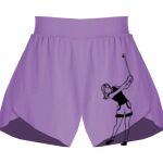 Girls Flowy Overlay Shorts Thumbnail