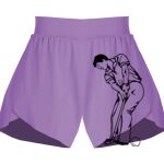 Girls Flowy Overlay Shorts Thumbnail