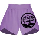 Girls Flowy Overlay Shorts Thumbnail
