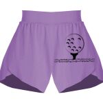 Girls Flowy Overlay Shorts Thumbnail