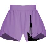 Girls Flowy Overlay Shorts Thumbnail