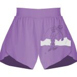 Girls Flowy Overlay Shorts Thumbnail