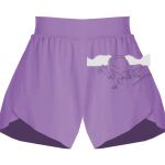 Girls Flowy Overlay Shorts Thumbnail