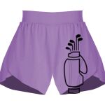 Girls Flowy Overlay Shorts Thumbnail