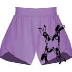 Girls Flowy Overlay Shorts Thumbnail