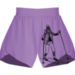 Girls Flowy Overlay Shorts Thumbnail