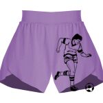 Girls Flowy Overlay Shorts Thumbnail