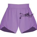 Girls Flowy Overlay Shorts Thumbnail