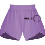 Girls Flowy Overlay Shorts Thumbnail