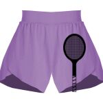 Girls Flowy Overlay Shorts Thumbnail