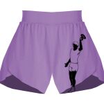 Girls Flowy Overlay Shorts Thumbnail
