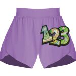 Girls Flowy Overlay Shorts Thumbnail