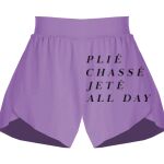 Girls Flowy Overlay Shorts Thumbnail