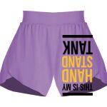 Girls Flowy Overlay Shorts Thumbnail