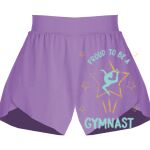 Girls Flowy Overlay Shorts Thumbnail