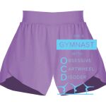 Girls Flowy Overlay Shorts Thumbnail