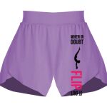 Girls Flowy Overlay Shorts Thumbnail