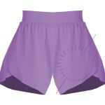 Girls Flowy Overlay Shorts Thumbnail