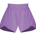 Girls Flowy Overlay Shorts Thumbnail
