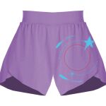 Girls Flowy Overlay Shorts Thumbnail