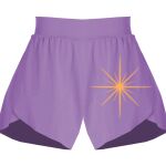 Girls Flowy Overlay Shorts Thumbnail