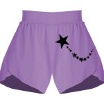 Girls Flowy Overlay Shorts Thumbnail