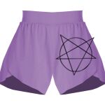 Girls Flowy Overlay Shorts Thumbnail