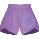 Girls Flowy Overlay Shorts Thumbnail