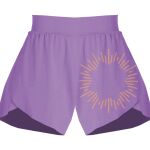 Girls Flowy Overlay Shorts Thumbnail