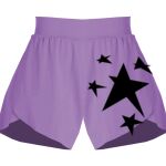 Girls Flowy Overlay Shorts Thumbnail