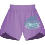 Girls Flowy Overlay Shorts Thumbnail