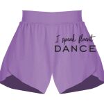 Girls Flowy Overlay Shorts Thumbnail