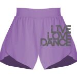 Girls Flowy Overlay Shorts Thumbnail