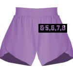 Girls Flowy Overlay Shorts Thumbnail