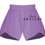 Girls Flowy Overlay Shorts Thumbnail