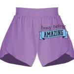 Girls Flowy Overlay Shorts Thumbnail