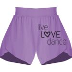Girls Flowy Overlay Shorts Thumbnail