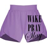 Girls Flowy Overlay Shorts Thumbnail