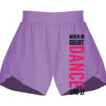 Girls Flowy Overlay Shorts Thumbnail