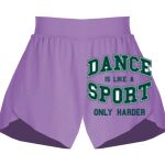 Girls Flowy Overlay Shorts Thumbnail